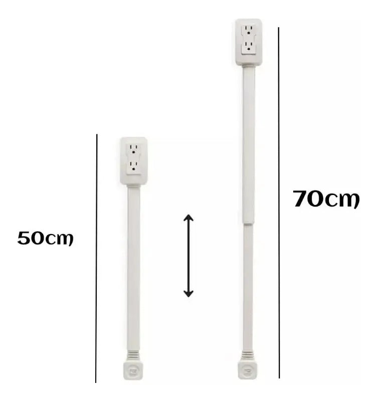 EnchufeFlex 360™ - Extensor de Pared Inteligente Giratorio 180°